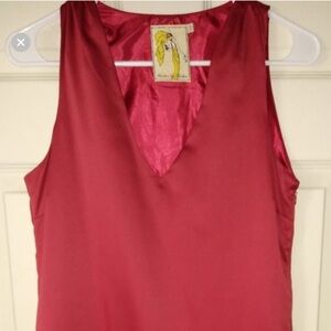 Anthropologie twelve x twelve Elegant Red Dress